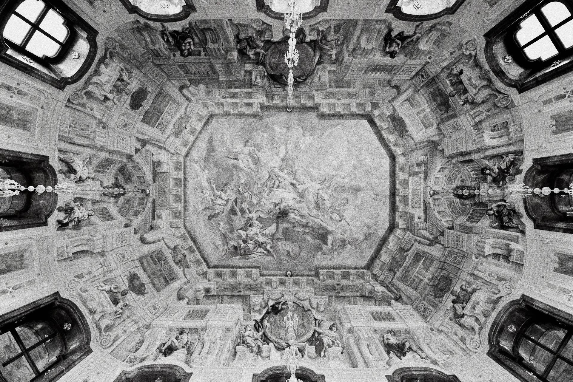 Null Faszination Hintergrund